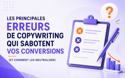 Les Principales Erreurs de Copywriting Qui Sabotent Vos Conversions (Et Comment Les Neutraliser)