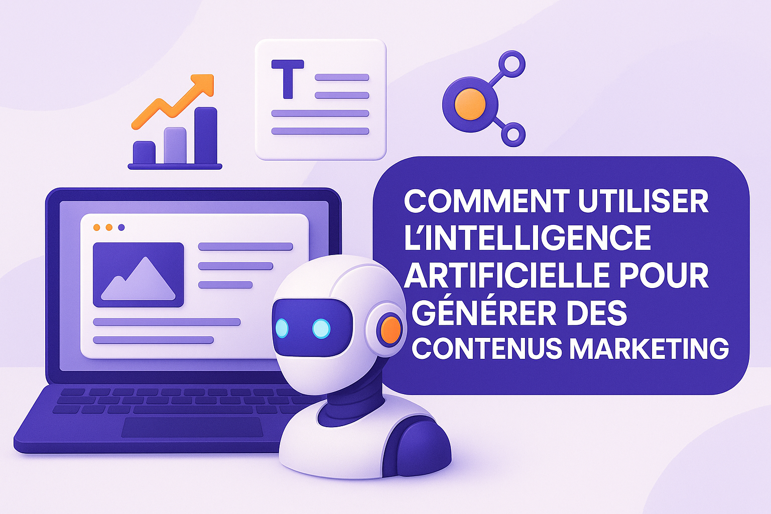 comment utiliser l'intelligence artificielle pour générer des contenus marketing