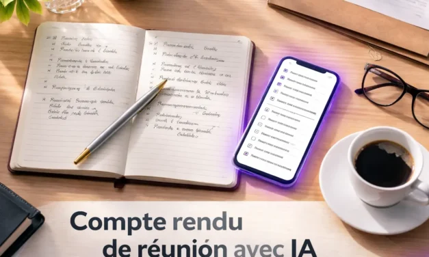 Compte rendu de réunion IA : gagner du temps sans perdre les décisions importantes