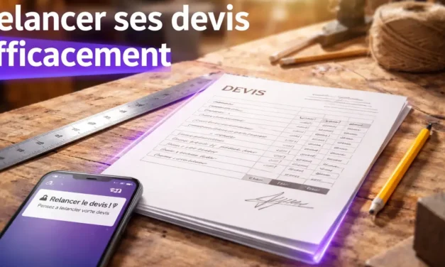 Automatiser les relances de devis : une méthode simple pour les TPE