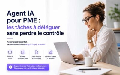 Agent IA pour PME : les tâches à déléguer sans perdre le contrôle