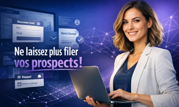 CRM pour TPE : ne perdez plus vos prospects entre le formulaire, le devis et la relance