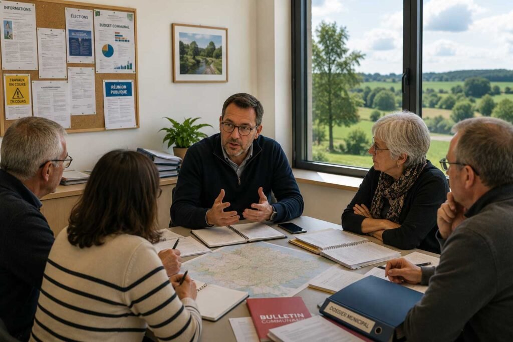 Élus de petites communes du Jura réunis pour travailler sur les enjeux et projets de leur territoire
