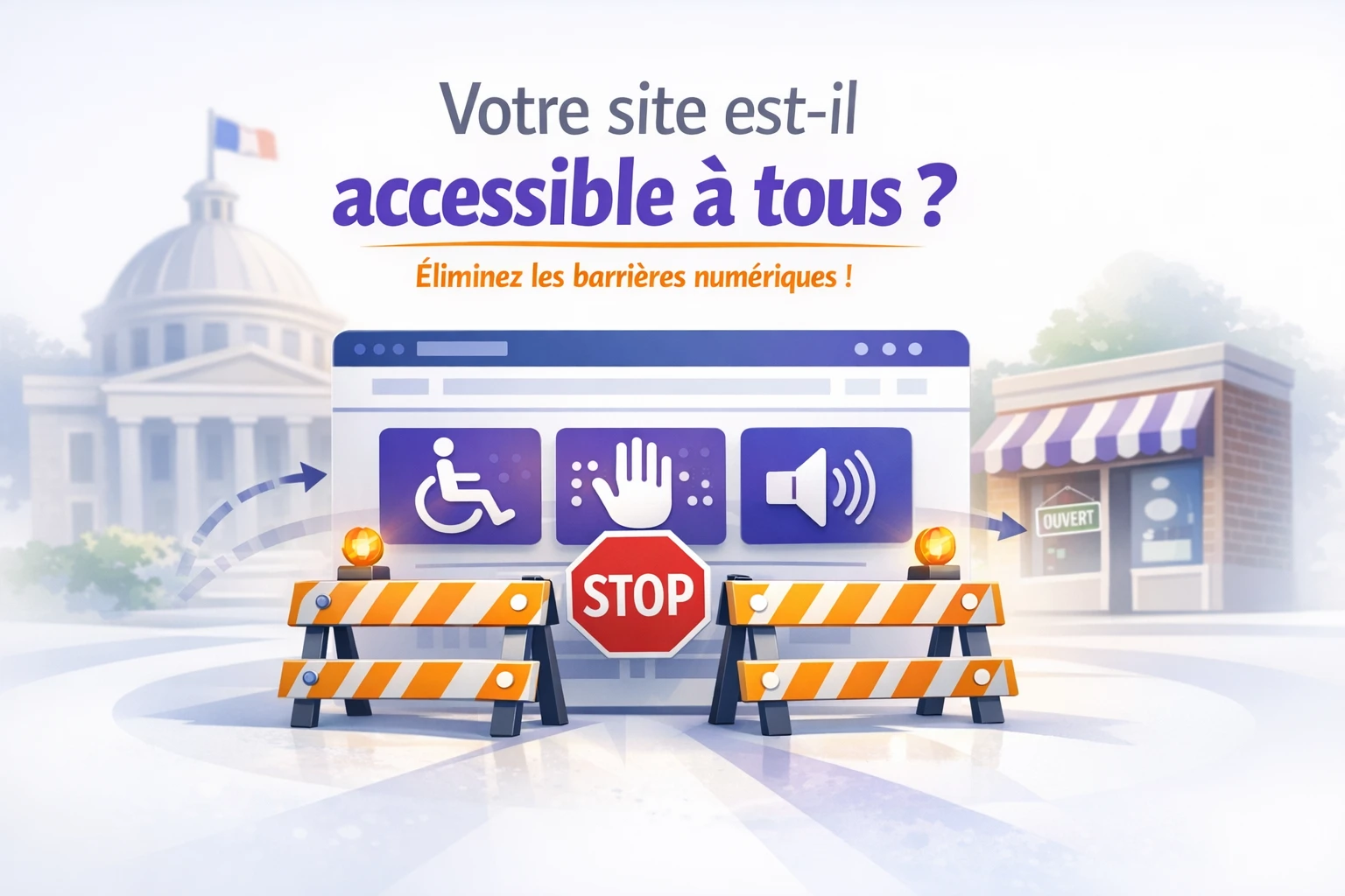 Accessibilité numérique d’un site internet : votre organisation est-elle concernée ? Accessibilité numérique d’un site internet : votre organisation est-elle concernée ?