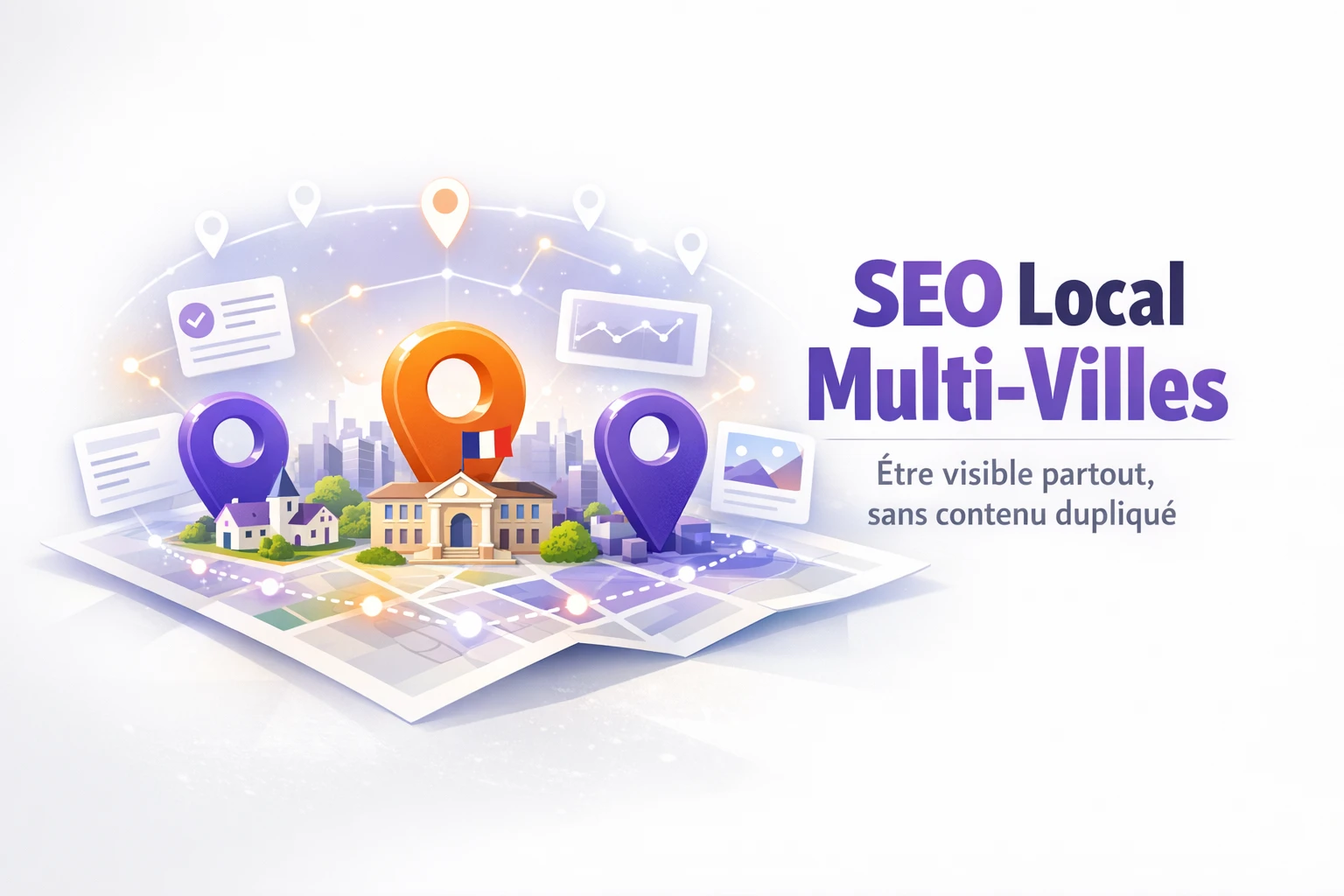 Pages locales SEO : être visible dans plusieurs villes sans dupliquer ses contenus