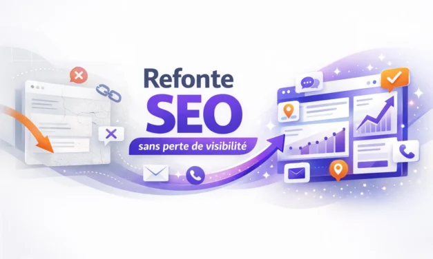 Refonte site web SEO : moderniser sans perdre votre visibilité ni vos contacts