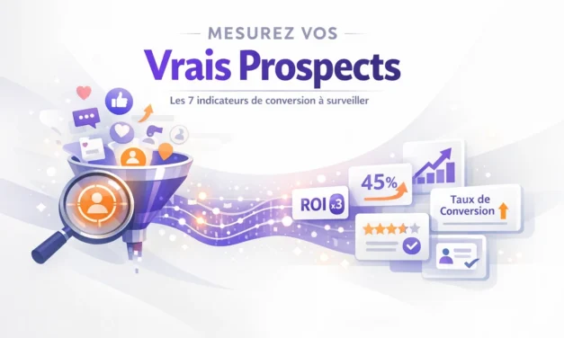 Suivi des conversions d’un site web : les 7 indicateurs qui révèlent vos vrais prospects