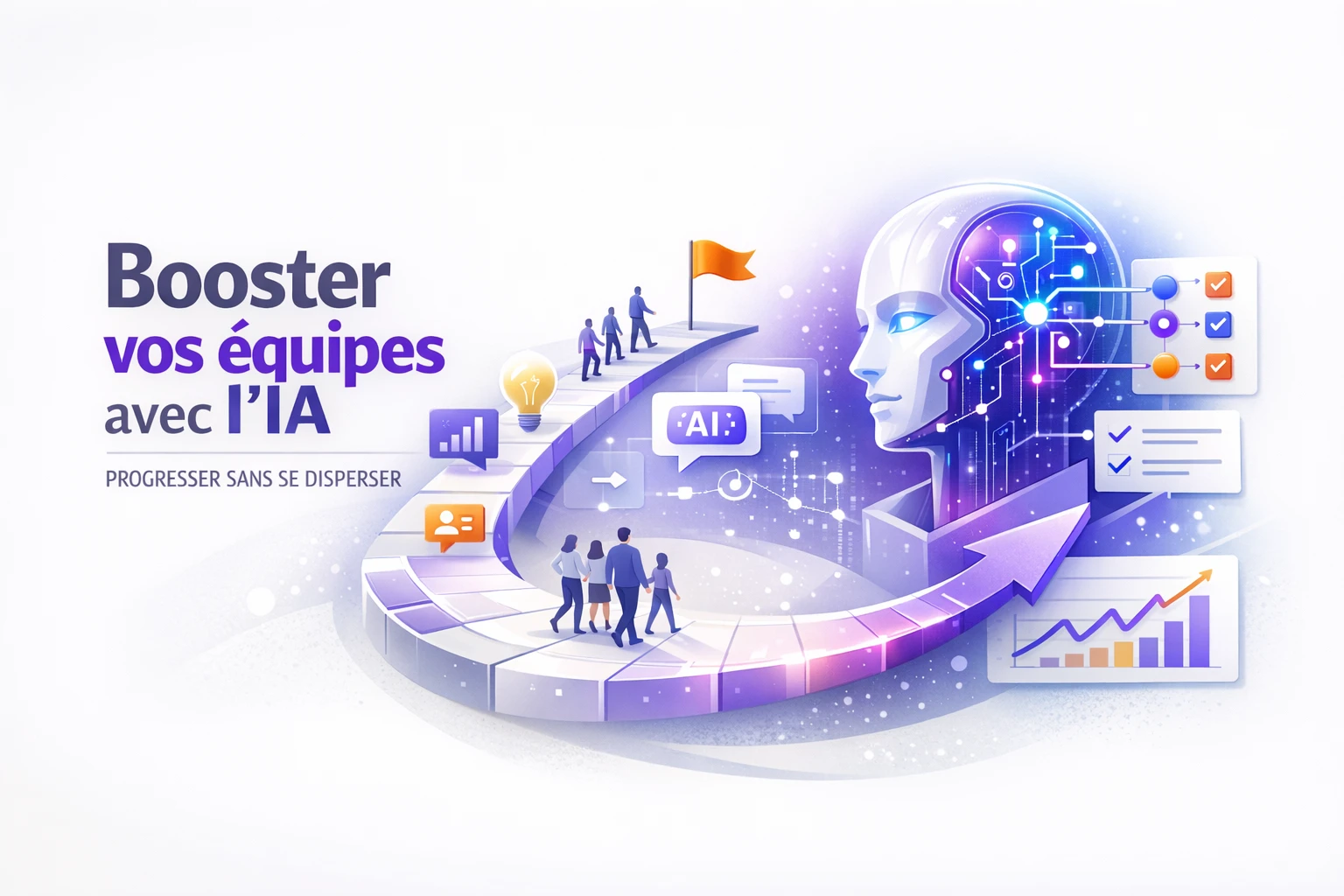 Formation IA entreprise : la feuille de route pour faire progresser vos équipes sans les perdre Formation IA entreprise : la feuille de route pour faire progresser vos équipes sans les perdre
